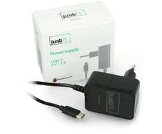 Kita Maitinimo šaltinis justPi C USB 5V/3A, skirtas Raspberry Pi 4B