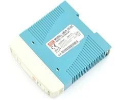 Maitinimo šaltinis Mean Well MDR-20-24 tvirtinamas ant DIN bėgio 24V 1A 24W
