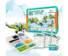 Makerzoid Robomaster Premium Pack - blokelių rinkinys + 10 pamokų scenarijų