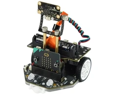 Maqueen Plus V3 – STEM edukacinis robotas, skirtas micro:bit platformai su lazeriniu jutikliu – DFRobot MBT0050-18650