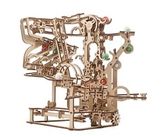 Marble Run Ball Track - mechaninis surinkimo modelis - fanera - 400 vienetų - Ugearsmodels