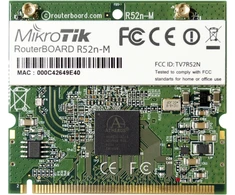 LP Maršrutizatorius Board/Karta Wi-Fi R52Nm dual band mini PCI, 802.11a/b/g/n, 23dBm, MMCX