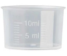 Oem Matavimo puodelis 10 ml - Plastikinis indelis su matavimo puodeliu