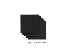 Matinio akrilo lakštas, skirtas Snapmaker 2.0 - 190×190×3mm - 5 vnt