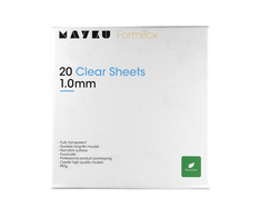 Mayku FormBox skaidrūs 1.0mm lakštai - 20 vnt