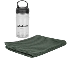 Mały Mažas vėsinantis sportinis rankšluostis 30x80 cm REBEL ACTIVE