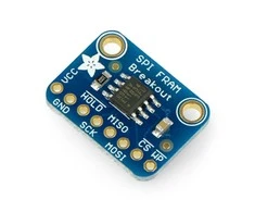 MB85RS64V, 64Kb / 8KB FRAM nepastovioji SPI atmintis, Adafruit 1897