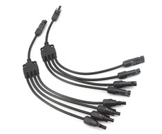 Oem MC4 fotovoltinės jungtys lygiagrečiam jungimui 4 in 1 IP67