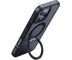 McDodo PC-4933 MagSafe dėklas skirtas iPhone 16 Pro Max su stovu (juodas)