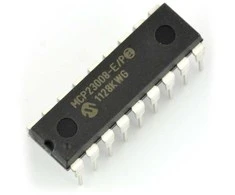 Oem MCP23008-E/P – 8 kanalų I2C kaiščio išplėtimas