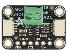 MCP3421 – 18 bitų 1 kanalo I2C ADC – STEMMA QT/Qwiic – Adafruit 5870