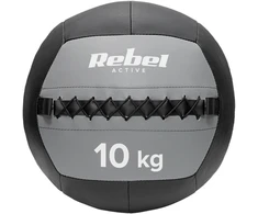 Medicininis kamuolys pratimams 10 kg, REBEL ACTIVE