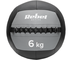 Medicininis kamuolys pratimams 6kg, REBEL ACTIVE