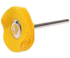 Medvilninis poliravimo antgalis 25 mm – skirtas Dremel, Mini Rubbermaid