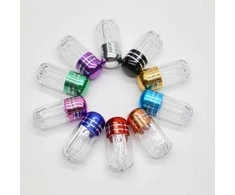Oem Mėginio ir kapsulės talpyklė - 2 ml buteliukas - 13x31 mm - sidabrinis dangtelis