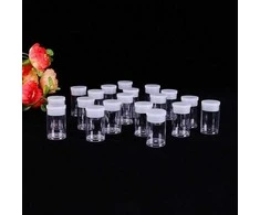 Oem Mėginio ir kapsulės talpyklė - 2x3.6 cm - 5 ml buteliukas - mini buteliukas