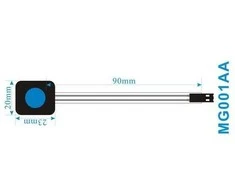 Oem Membraninė klaviatūra – 1 raudonas klavišas – lipnus Arduino