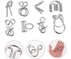 Oem Metalinė dėlionė – A tipas – Vieliniai galvosūkiai – Loginis galvosūkis
