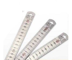 Oem Metalinė liniuotė 50cm - 0.3mm - dvipusė - tiksli