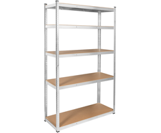 Metalinė sandėlio lentyna 205x120x45 sidabrinė Rebel