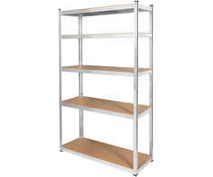 Metalinė sandėlio lentyna 205x120x45 sidabrinė Rebel