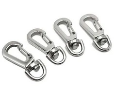 Oem Metalinis kablys su pasukamu 40x15 mm - Rakto kabliukas - Survival