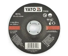 Metalo šlifavimo diskas Yato YT-6124 - 125x6mm