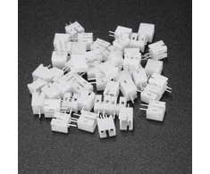 Oem Micro JST kištukas 2 kontaktai - žingsnis 1.25 mm - kištukas - kištukas be laido - 10 vienetų rinkinys