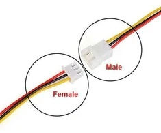Oem Micro JST kištukas su 100 mm laidu – 3 PIN žingsnis 1.25 – MCX – vyriškas (vyriškas)