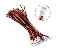 Oem Micro JST kištukas su 100 mm laidu – 3 PIN žingsnis 1.25 – MCX – vyriškas (vyriškas)