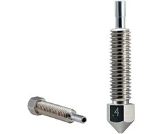 Micro Swiss žalvariu padengtas dilimui atsparus antgalis skirtas FlowTech Hotend 0.60mm