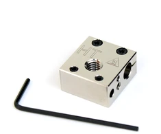 Micro Swiss variu dengtas, aukštos temperatūros, MK8 stiliaus šildymo bloko atnaujinimas, skirtas CR10/Ender/ANET A8 spausdintuvams ir MK7, MK8, MK9 Hotend