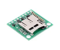 Atminties kortelė MicroSD kortelių skaitytuvo modulis su 5V įtampos keitikliu, Pololu 2587