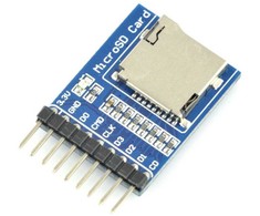 Atminties kortelė MicroSD kortelių skaitytuvo modulis, Waveshare 3947