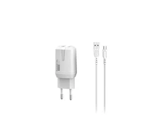 Ładowarka Oem MicroUSB 2400 mA tinklo įkroviklis