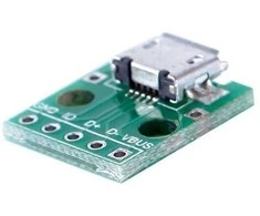 Oem microUSB B lizdas KIT duonos lentai - MicroUSB B tipo lizdas - Mini DIP
