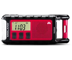 Midland ER300 PRO avarinis radijas su 10000 mAh baterija