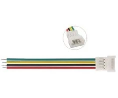 Oem Mikro JST kištukas su 100 mm laidu – 4 PIN 1.25 žingsnio – MCX – vyriškas (vyriškas)