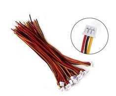 Oem Mikro JST lizdas su 100 mm laidu - 3 PIN žingsnio 1.25 - MCX - moteriškas (moteris)