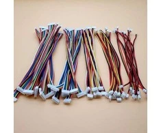 Oem Mikro JST lizdas su 200 mm laidu - du lizdai - 2 PIN žingsnis 1.25 - MCX - moteriškas