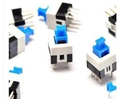 Oem Mikrojungiklis 7x7mm - stabilus jungiklis - 6 PIN - mygtukas - 10 vnt