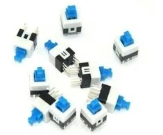 Oem Mikrojungiklis 7x7mm - stabilus jungiklis - 6 PIN - mygtukas - 10 vnt