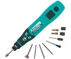 Hobilt Mini belaidis graviruoklis su 3.7V 600mAh ličio jonų baterija, PT-5205U Pro'sKit