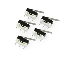 Oem Mini galinės padėties jungiklis su tiesia svirtimi - WK320 - 5 vnt