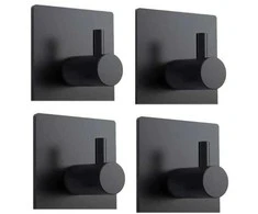Oem Mini kabliukas – su užraktu – 27 mm – juoda pakaba