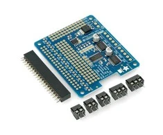 Mini Kit DC ir žingsninio variklio valdiklis TB6612, priedėlis skirtas Raspberry Pi, Adafruit 2348