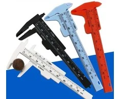 Oem Mini plastikinis suportas 0-80 mm - baltas - matavimo įrankis