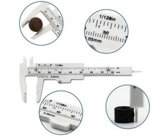 Oem Mini plastikinis suportas 0-80 mm - juodas - matavimo įrankis