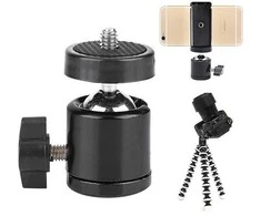 Oem Mini rutulinė galvutė 360 – pasukama – skirta 1/4 colio varžtui su 1/4 colio skyle