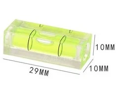 Oem Mini stačiakampis lygis -10x10x29mm - nešiojamas lygis
